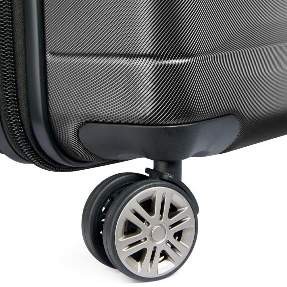 COMETE + Spinner Hand Luggage Trolley Black - Hand luggage