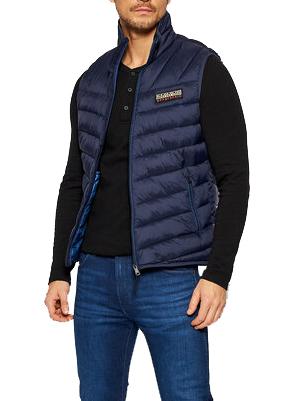 AERONS V 2 Sleeveless jacket blu marine - Sleeveless jackets for men