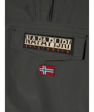 NAPAPIJRI KIDS rainforest winter giacca Windproof jacket with hood dark gray solid - Baby Jackets - 6
