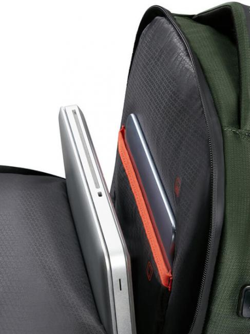 BIZ2GO Day trip backpack, 15.6 "pc holder earth green - Laptop backpacks
