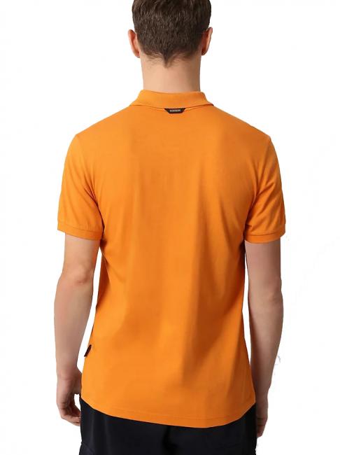 EBEB Cotton polo shirt desert ocher - Polo shirt