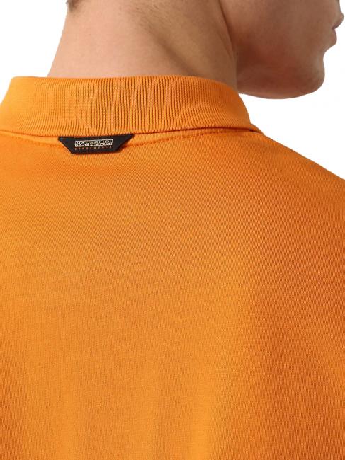 EBEB Cotton polo shirt desert ocher - Polo shirt