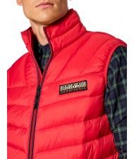 NAPAPIJRI AERONS V 2 Sleeveless jacket red tango - Sleeveless jackets for men - 3