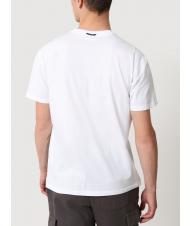 NAPAPIJRI SULE Cotton T-shirt wht grp f8e - T-shirt - 2