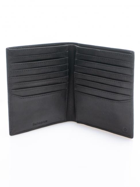 TEXAS Vertical leather wallet BLACK - Men&rsquo;s Wallets