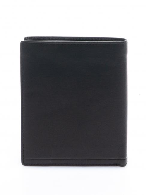 TEXAS Vertical leather wallet BLACK - Men&rsquo;s Wallets