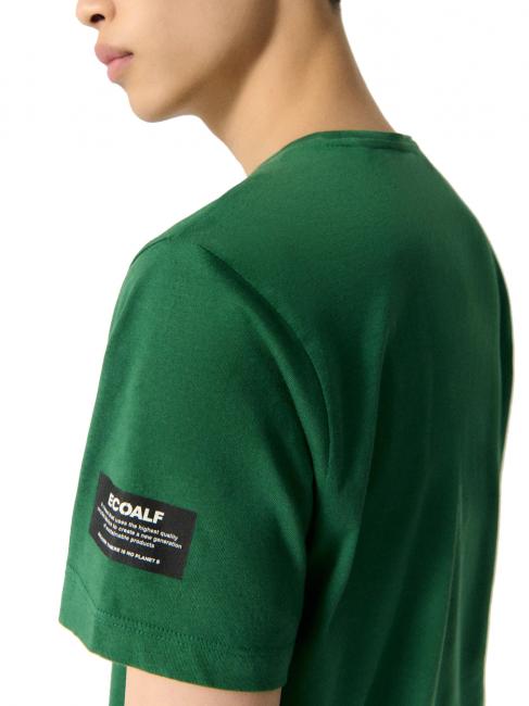 MINALF Recycled cotton T-shirt bright green - T-shirt