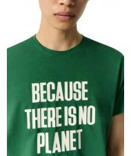 ECOALF MINALF Recycled cotton T-shirt bright green - T-shirt - 4