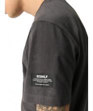 ECOALF MINALF Recycled cotton T-shirt asphalt - T-shirt - 3