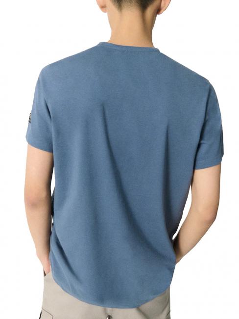 MINALF Recycled cotton T-shirt ocean blue - T-shirt