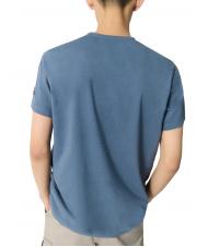 ECOALF MINALF Recycled cotton T-shirt ocean blue - T-shirt - 2