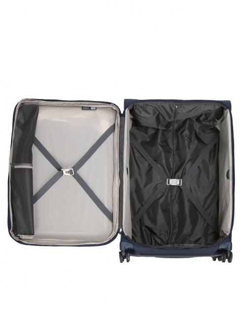 AIREA Large size trolley, expandable dARKBlue - Semi-rigid Trolley Cases