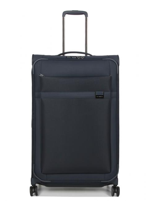 AIREA Large size trolley, expandable dARKBlue - Semi-rigid Trolley Cases