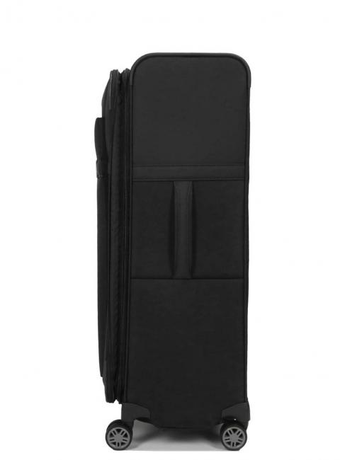 AIREA Large size trolley, expandable BLACK - Semi-rigid Trolley Cases