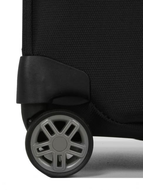 AIREA Large size trolley, expandable BLACK - Semi-rigid Trolley Cases