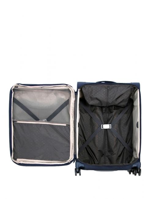 AIREA Medium size trolley, expandable dARKBlue - Semi-rigid Trolley Cases