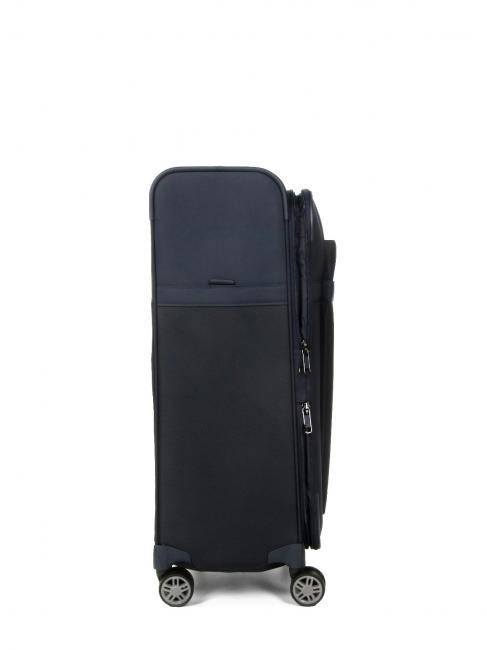 AIREA Medium size trolley, expandable dARKBlue - Semi-rigid Trolley Cases