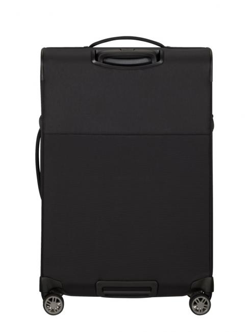 AIREA Medium size trolley, expandable BLACK - Semi-rigid Trolley Cases