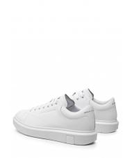 ARMANI EXCHANGE ACTION Leather sneakers OP WHITE - Men’s shoes - 5