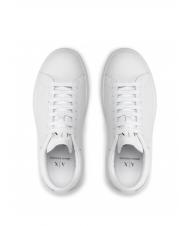 ARMANI EXCHANGE ACTION Leather sneakers OP WHITE - Men&rsquo;s shoes - 4
