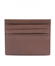 THE BRIDGE LORENZO Leather card holder - Men&rsquo;s Wallets
