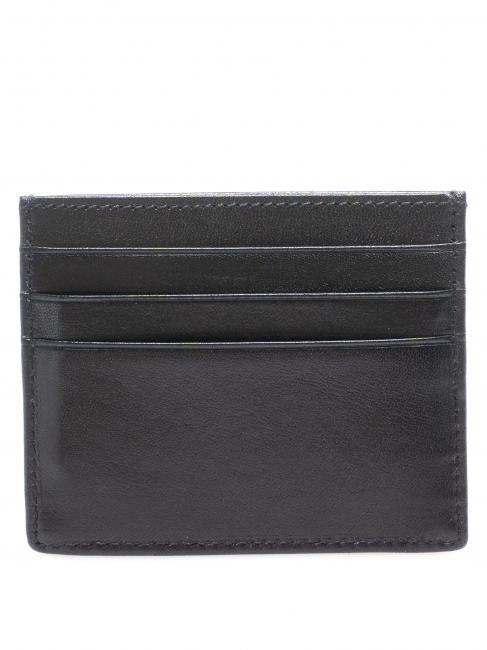 LORENZO Leather card holder Black - Men’s Wallets
