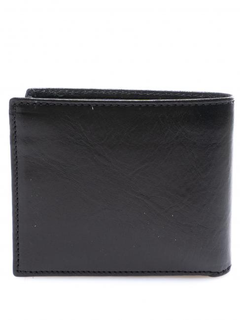 LORENZO Men's wallet, in leather Black - Men&rsquo;s Wallets