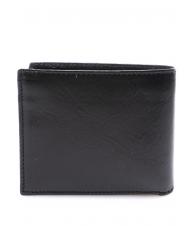THE BRIDGE LORENZO Men's wallet, in leather Black - Men&rsquo;s Wallets - 3