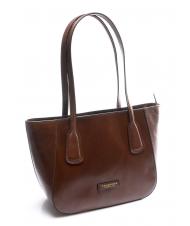 THE BRIDGE MADDALENA Shoulder shopper, in leather - Women’s Bags
