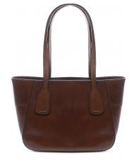 THE BRIDGE MADDALENA Shoulder shopper, in leather BROWN - Women&rsquo;s Bags - 4