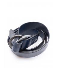 THE BRIDGE CASENTINO Made in Italy leather belt cobalt ruthenium - Belts - 3