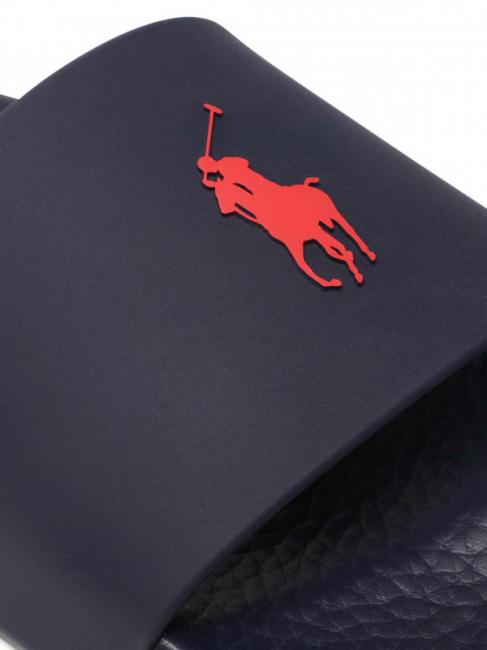 POLO SLIDE Slippers navy / red pp - Men&rsquo;s shoes