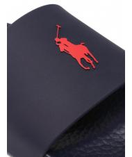 RALPH LAUREN POLO SLIDE Slippers navy / red pp - Men&rsquo;s shoes - 6