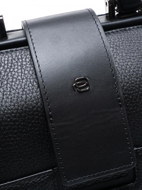 ILI Leather doctor briefcase Black - Work Briefcases