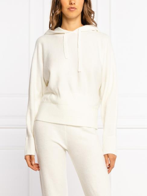 U&B  Tracksuit with hood and joggers ivory - Sports suits for women