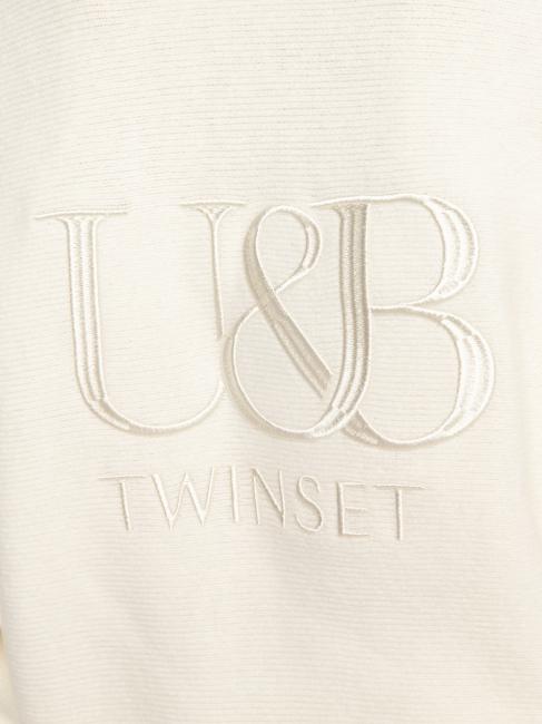 U&B  Tracksuit with hood and joggers ivory - Sports suits for women