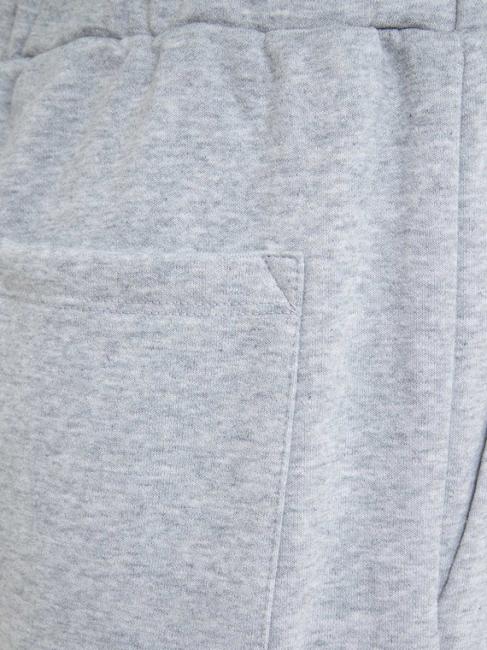U&B  Complete sweatshirt with embroidery and jogging gray melange - Sports suits for women