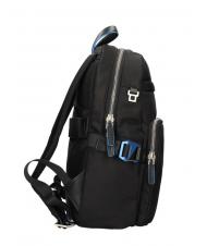 PIQUADRO PQ-RY Backpack in recycled fabric, 14 "PC holder Black - Laptop backpacks - 3