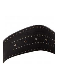 TRUSSARDI CINTURA ALTA In leather, with studs BLACK - Belts - 3