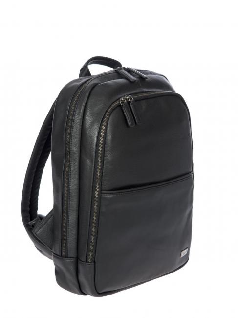 TORINO 13 "laptop backpack, in leather Black - Laptop backpacks