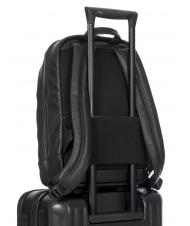 BRIC&rsquo;S TORINO 13 "laptop backpack, in leather Black - Laptop backpacks - 5