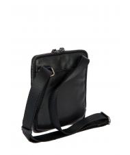 BRIC&rsquo;S TORINO Flat leather bag Black - Over-the-shoulder Bags for Men - 2