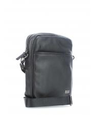BRIC&rsquo;S TORINO Shoulder bag in leather Black - Over-the-shoulder Bags for Men - 2