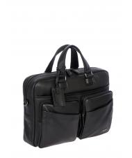 BRIC’S TORINO 15 "laptop briefcase, in leather Black - Work Briefcases - 3