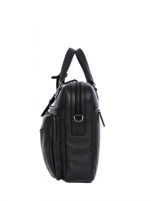 TORINO 15 "laptop briefcase, in leather Black - Work Briefcases