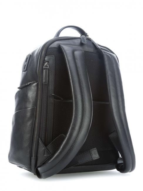 TORINO 15 "laptop backpack, in leather Black - Laptop backpacks