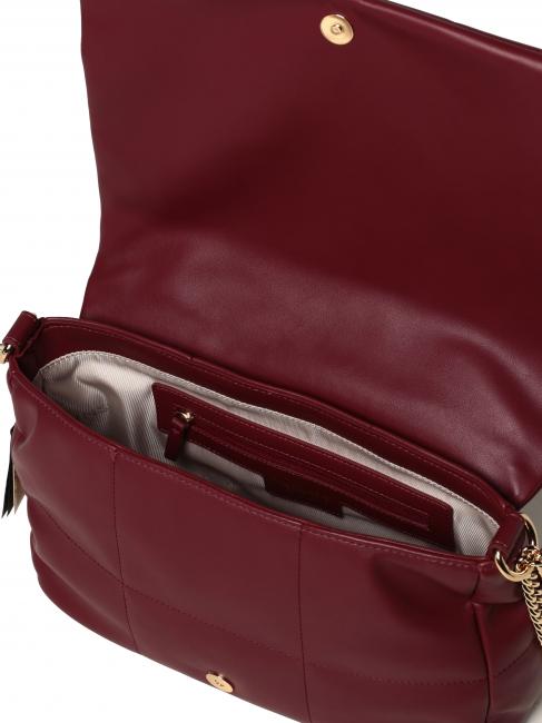 Mini bag a tracolla trapuntata  dark raspberry - Women&rsquo;s Bags
