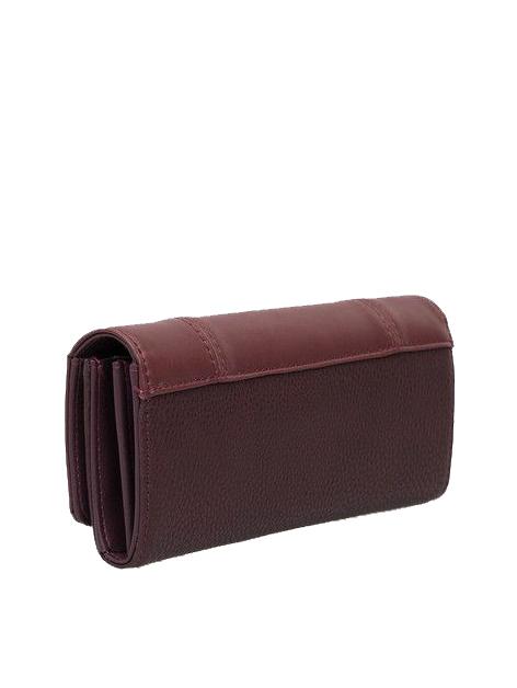 Portafoglio grande con patta  dark raspberry - Women&rsquo;s Wallets