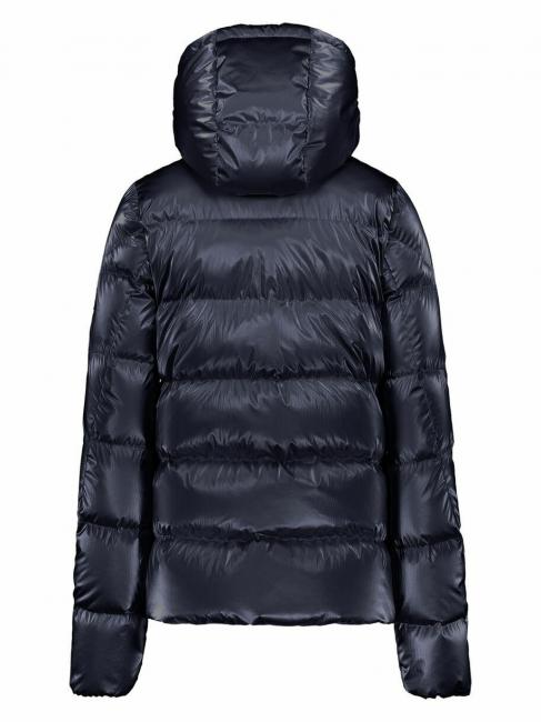 AFRA Down jacket with removable hood navy / dark navy - Women's down jackets