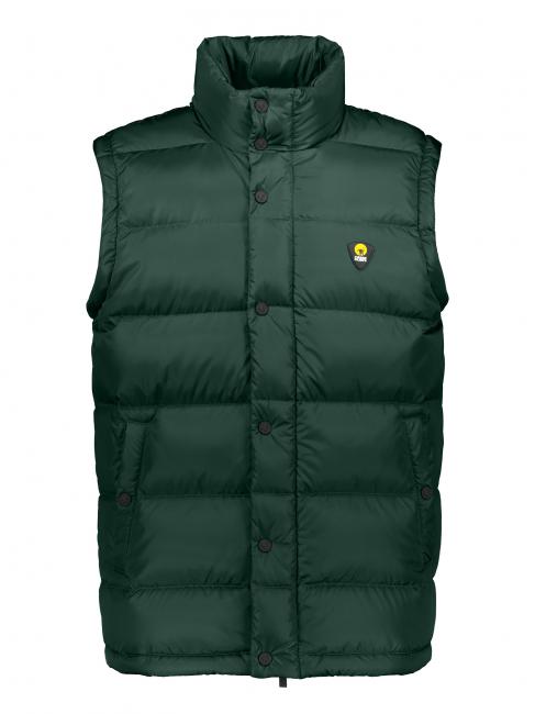 JARRAD Down jacket with detachable sleeves pine grove / dec chocolate - Men's down jackets